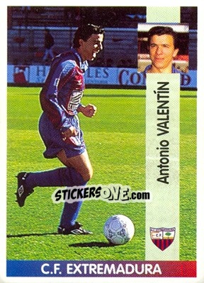 Sticker Antonio Valentín Casanova - Liga Spagnola 1996-1997 n. 349 - Panini