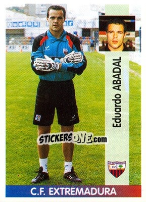 Figurina Eduard Abadal Almendros - Liga Spagnola 1996-1997 - Panini