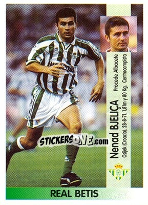 Figurina Nenad Bjeliça (Betis) - Liga Spagnola 1996-1997 - Panini