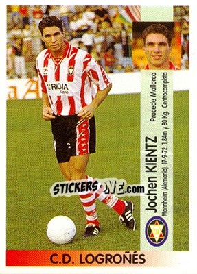 Cromo Jochen Kientz (Logroñes) - Liga Spagnola 1996-1997 n. 381 - Panini
