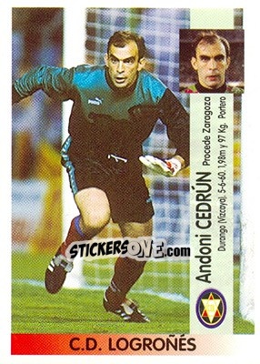 Sticker Andoni Cedrún Ibarra (Logroñes)