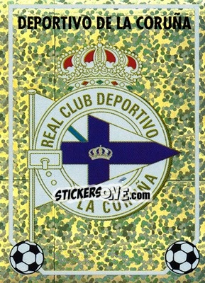 Figurina Escudo (R.C.D. La Coruña)