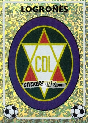 Sticker Escudo (C.D. Logroñés) - Liga Spagnola 1996-1997 - Panini
