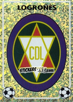 Sticker Escudo (C.D. Logroñés) - Liga Spagnola 1996-1997 n. I - Panini