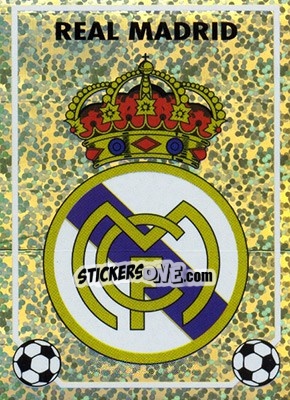 Sticker Escudo (Real Madrid) - Liga Spagnola 1996-1997 n. P - Panini
