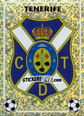 Sticker Escudo (C.D. Tenerife) - Liga Spagnola 1996-1997 - Panini
