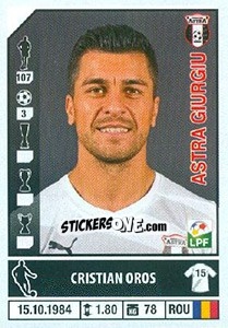 Sticker Cristian Oros