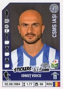 Figurina Ionuț Voicu - Liga 1 Romania 2014-2015 n. 178 - Panini