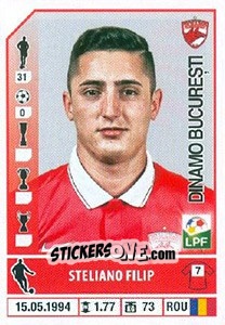 Sticker Steliano Filip - Liga 1 Romania 2014-2015 n. 220 - Panini