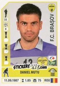 Figurina Daniel Mutu - Liga 1 Romania 2014-2015 n. 259 - Panini