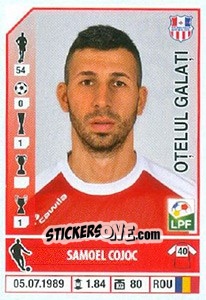 Figurina Samoel Cojoc - Liga 1 Romania 2014-2015 n. 326 - Panini