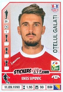 Figurina Enes Šipovic - Liga 1 Romania 2014-2015 n. 329 - Panini