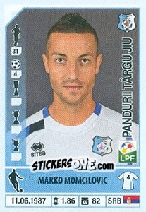 Cromo Marko Momcilovic - Liga 1 Romania 2014-2015 n. 351 - Panini