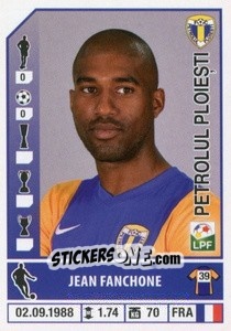 Figurina Jean-Alain Fanchone - Liga 1 Romania 2014-2015 n. 373 - Panini