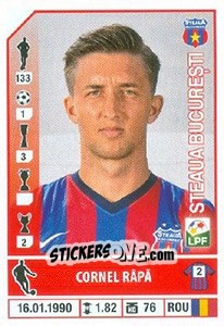 Sticker Cornel Râpă - Liga 1 Romania 2014-2015 n. 414 - Panini