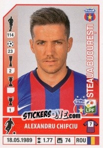 Sticker Alexandru Chipciu - Liga 1 Romania 2014-2015 n. 420 - Panini
