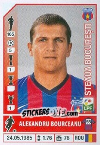 Sticker Alexandru Bourceanu - Liga 1 Romania 2014-2015 n. 427 - Panini