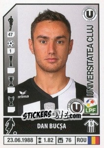Figurina Dan Bucșa - Liga 1 Romania 2014-2015 n. 442 - Panini