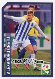 Figurina Alexandru Crețu (Vedetă în Devenire) - Liga 1 Romania 2014-2015 n. 455 - Panini