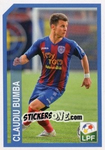 Figurina Claudiu Bumba (Vedetă în Devenire) - Liga 1 Romania 2014-2015 n. 458 - Panini