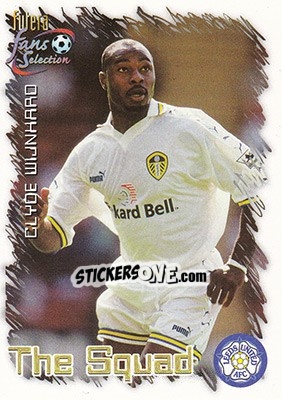 Cromo Clyde Wijnhard - Leeds United Fans' Selection 1999 - Futera