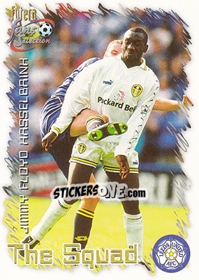 Cromo Jimmy Floyd Hasselbaink - Leeds United Fans' Selection 1999 - Futera
