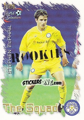 Cromo Stephen McPhail - Leeds United Fans' Selection 1999 - Futera