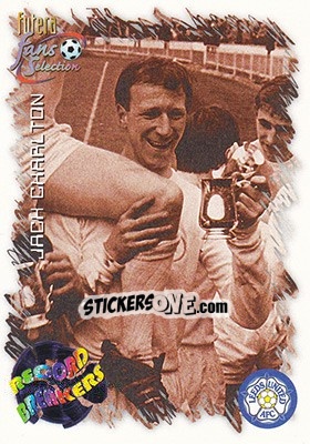 Cromo Jack Charlton - Leeds United Fans' Selection 1999 - Futera