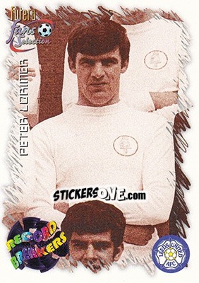Cromo Peter Lorimer - Leeds United Fans' Selection 1999 - Futera