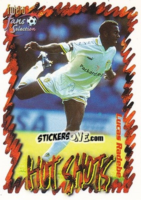 Figurina Lucas Radebe - Leeds United Fans' Selection 1999 - Futera