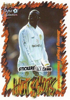Sticker Jimmy Floyd Hasselbaink - Leeds United Fans' Selection 1999 n. 49 - Futera