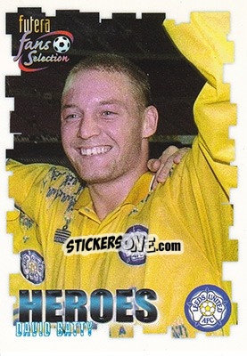 Sticker David Batty - Leeds United Fans' Selection 1999 - Futera