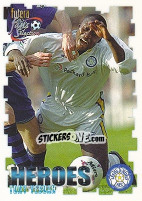 Cromo Tony Yeboah - Leeds United Fans' Selection 1999 - Futera