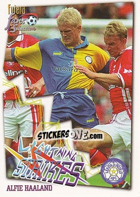 Cromo Alfie Haaland - Leeds United Fans' Selection 1999 - Futera