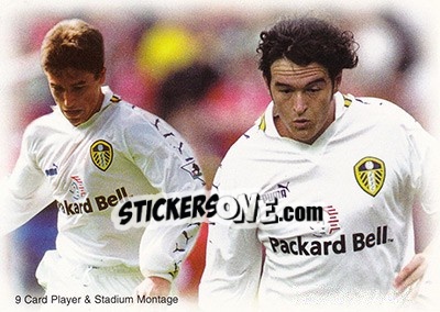 Figurina Montage (puzzle 4) - Leeds United Fans' Selection 1999 - Futera