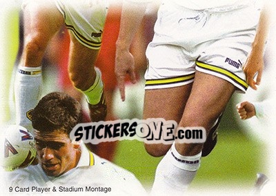 Sticker Montage (puzzle 5) - Leeds United Fans' Selection 1999 - Futera