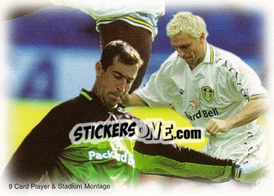 Figurina Montage (puzzle 8) - Leeds United Fans' Selection 1999 - Futera