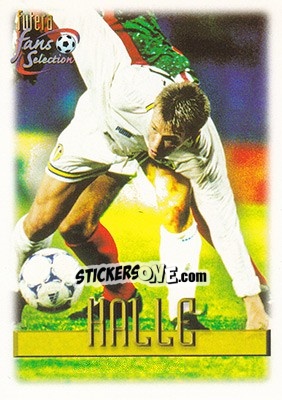 Sticker Gunnar Halle - Leeds United Fans' Selection 1999 - Futera