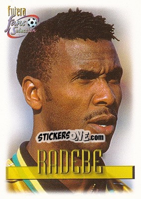 Sticker Lucas Radebe - Leeds United Fans' Selection 1999 - Futera