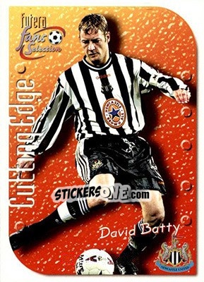 Cromo David Batty - Newcastle United Fans' Selection 1999 - Futera