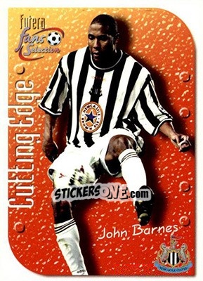 Sticker John Barnes - Newcastle United Fans' Selection 1999 n. 3 - Futera