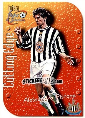 Sticker Alesssandro Pistone - Newcastle United Fans' Selection 1999 n. 4 - Futera