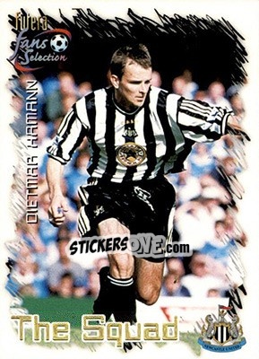 Cromo Dietmar Hamann - Newcastle United Fans' Selection 1999 - Futera