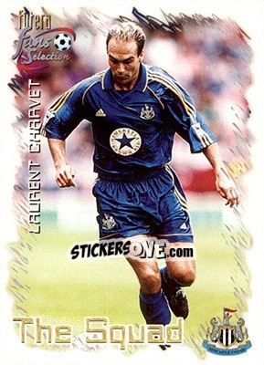Cromo Laurent Charvet - Newcastle United Fans' Selection 1999 - Futera