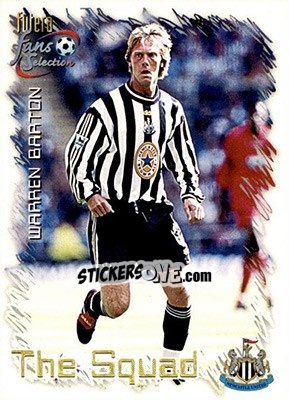 Figurina Warren Barton - Newcastle United Fans' Selection 1999 - Futera