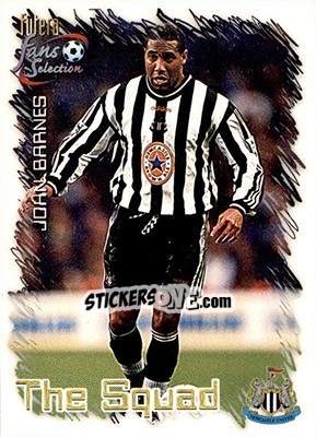 Sticker John Barnes - Newcastle United Fans' Selection 1999 - Futera