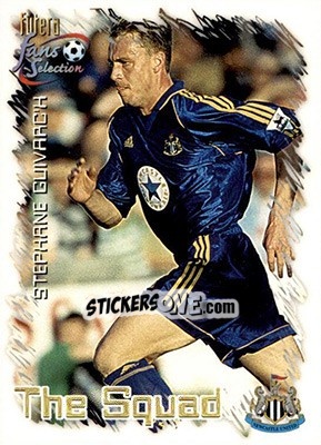 Sticker Stephane Guivarc'H - Newcastle United Fans' Selection 1999 - Futera