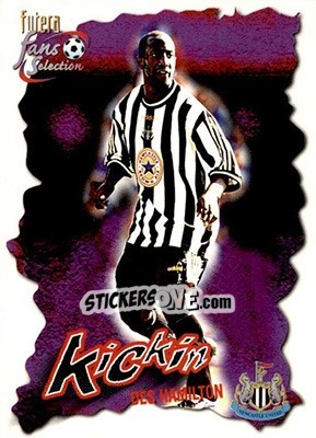 Cromo Des Hamilton - Newcastle United Fans' Selection 1999 - Futera