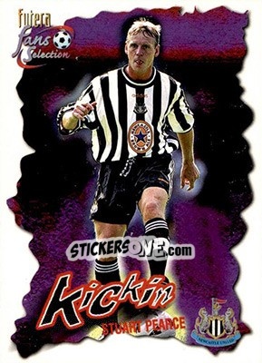Cromo Stuart Pearce - Newcastle United Fans' Selection 1999 - Futera