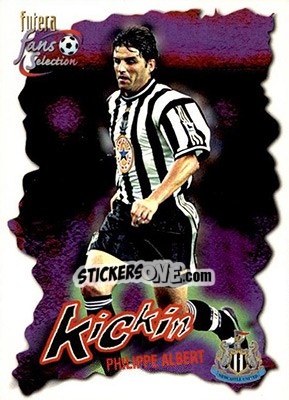 Sticker Philippe Albert - Newcastle United Fans' Selection 1999 n. 42 - Futera